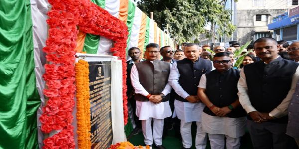 শিলচরে দীর্ঘদিনের জলাবদ্ধতা সমস্যার সমাধানে ৪.৮০ কোটি টাকার আরসিসি নর্দমা প্রকল্পের উদ্বোধন মন্ত্রী পীযূষের