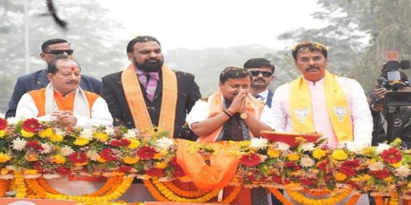 বিজেপির কার্যকরী সভাপতি হওয়ার পর প্রথমবার পাটনায় নীতিন নবীন