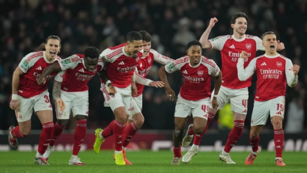 কারাবো কাপের সেমিতে আর্সেনাল