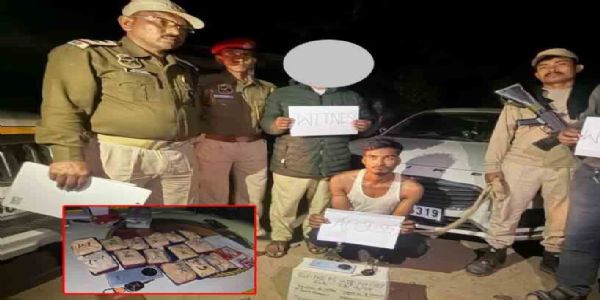 বিপুল প‌রিমাণ ড্রাগস সহ পাথারকা‌ন্দির যুবক আটক এরা‌লিগু‌লে।জব্দ বাহন