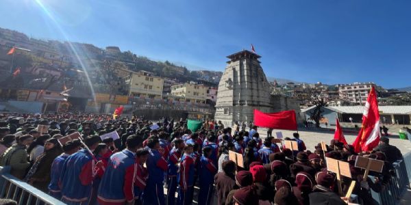 শীতকালীন তীর্থযাত্রা ও পর্যটন বিকাশে উদ্যোগ, জ্যোতির্মঠে সচেতনতা র‍্যালি