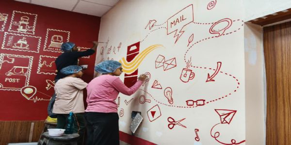 এন - জেন নতুন ডাকঘর কলকাতা বিশ্ববিদ্যালয় ক্যাম্পাসে