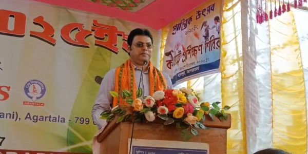 ধলেশ্বরে প্রান্তিক উৎসবের সূচনা, সংস্কৃতি ধ্বংসে বাম শাসনকে আক্রমণ সাংসদ বিপ্লবের