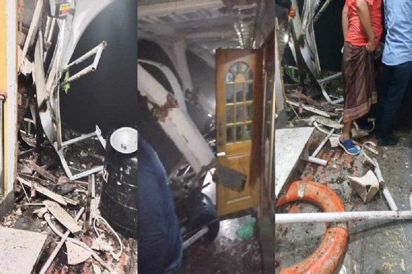 বাংলাদেশে দুই লঞ্চের মুখোমুখি সংঘর্ষ, মৃত ৭