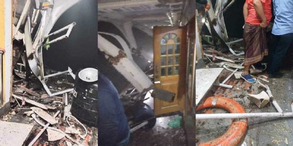 বাংলাদেশে দুই লঞ্চের মুখোমুখি সংঘর্ষ, মৃত ৪