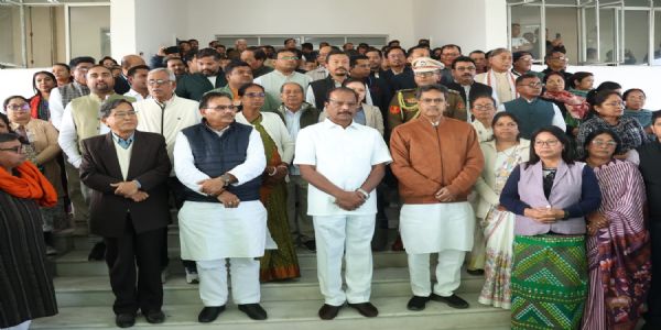 ত্রিপুরা বিধানসভার প্রয়াত অধ্যক্ষকে গার্ড অফ অনার, শ্রদ্ধা জানালেন জনপ্রতিনিধিরা