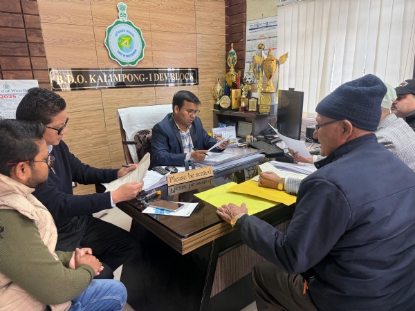 নির্বাচন কমিশনের নির্দেশে কালিম্পংয়েও শুনানি পর্ব চালু