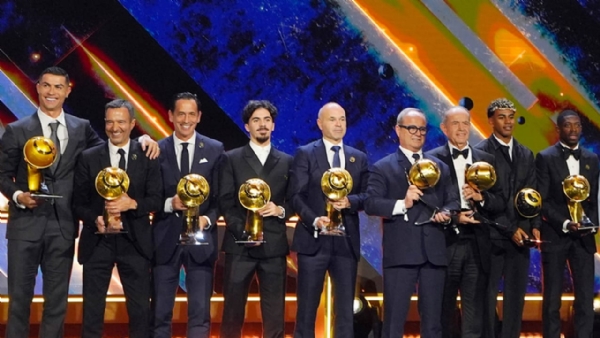 গ্লোব সকার অ্যাওয়ার্ডে কে কী পেলেন