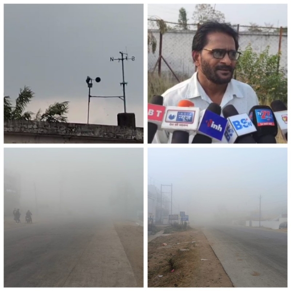 ঘন কুয়াশা ও তীব্র শীতে বিপর্যস্ত উমারিয়া, দৃশ্যমানতা নেমে ৬ মিটারে