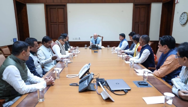 রাজ্যের বিজেপি সাংসদদের সঙ্গে সংসদ ভবনে বৈঠক প্রধানমন্ত্রীর