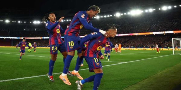 লা লিগা: আতলেতিকো মাদ্রিদকে হারিয়ে রিয়াল মাদ্রিদের সঙ্গে ব্যবধান বাড়াল বার্সিলোনা