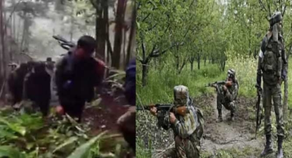 বিজাপুরে নকশাল ও নিরাপত্তা বাহিনীর গুলির লড়াই বিজাপুরে নকশাল ও নিরাপত্তা বাহিনীর গুলির লড়াই