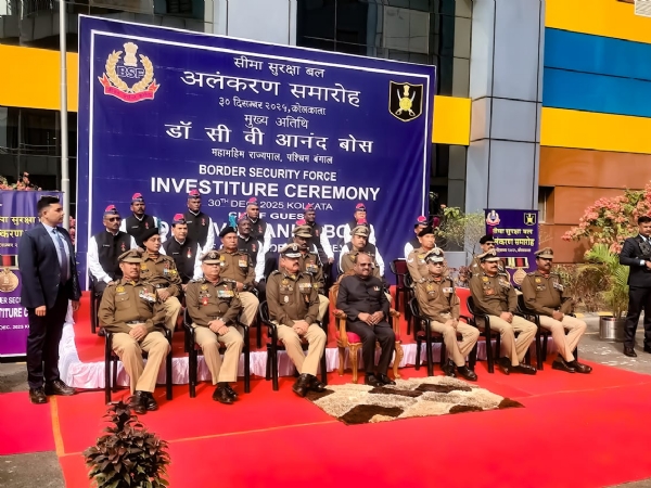 বিএসএফ-এর ২১ জন আধিকারিক ও জওয়ানদের রাষ্ট্রপতির পুলিশ পদক প্রদান