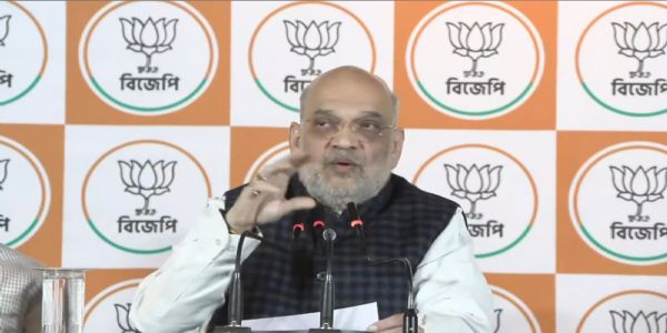 তৃণমূলের শাসনে বাংলার মানুষ ভীত সন্ত্রস্ত: কলকাতায় সাংবাদিক সম্মেলনে জানালেন অমিত শাহ