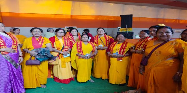 ৪দিনব্যাপী গায়ত্রী মহাযজ্ঞের সমাপ্তি পর্বেই আহুতি প্রদান