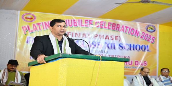 যুবসমাজকে নেশামুক্ত রাখতে ত্রিপুরা সরকার সর্বাত্মক উদ্যোগ নিচ্ছে : মন্ত্রী সুধাংশু