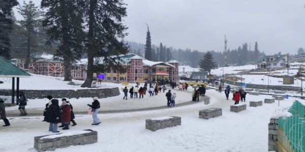 জম্মু ও কাশ্মীরের উঁচু এলাকায় মেঘলা আকাশ, তুষারপাতের পূর্বাভাস