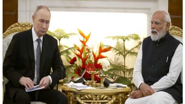 পুতিন-মোদী বৈঠক