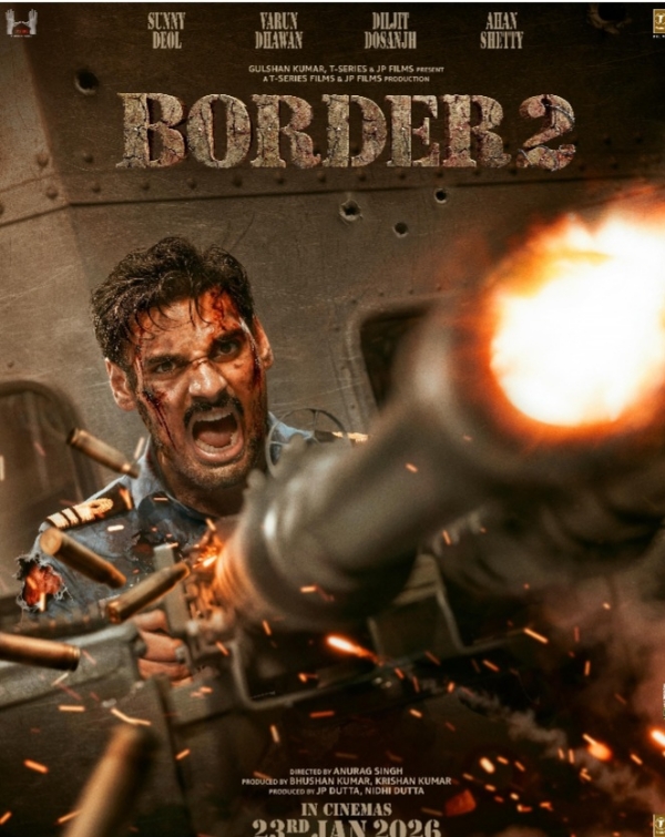 বর্ডার ২: প্রকাশিত হলো অহন শেঠির প্রথম লুক বর্ডার ২: প্রকাশিত হলো অহন শেঠির প্রথম লুক