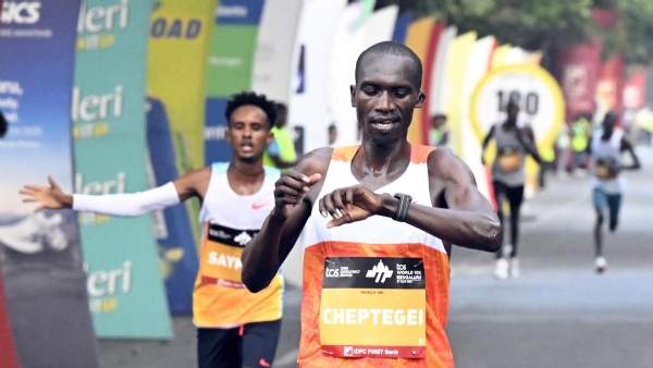 টাটা স্টিল ২৫ কিলোমিটার কলকাতার ২৩,০০০ দৌড়বিদদের মধ্যে থাকবেন ডাবল অলিম্পিক এবং ট্রিপল বিশ্ব চ্যাম্পিয়ন চেপ্টেগেই টাটা স্টিল ২৫ কিলোমিটার কলকাতার ২৩,০০০ দৌড়বিদদের মধ্যে থাকবেন ডাবল অলিম্পিক এবং ট্রিপল বিশ্ব চ্যাম্পিয়ন চেপ্টেগেই