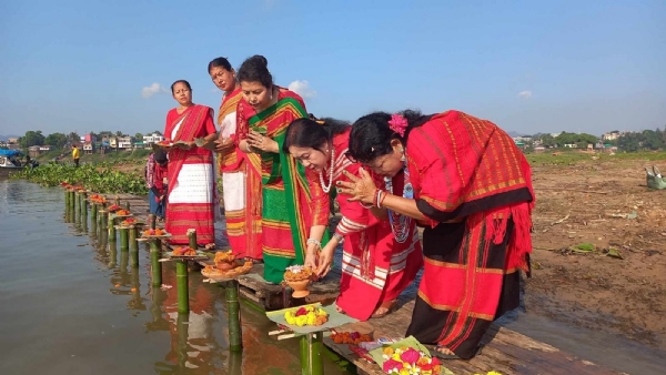 পাহাড়ে শুরু বৈসাবী উৎসব