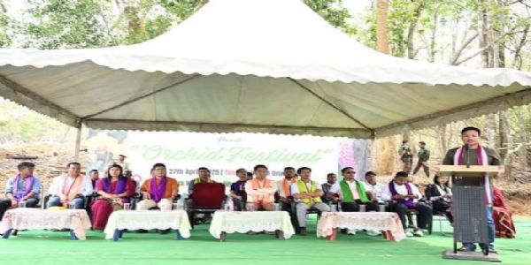 ডিমা হাসাওয়ে অনুষ্ঠিত অর্কিড উৎসব