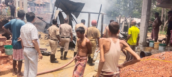 ভয়াবহ অগ্নিকাণ্ড