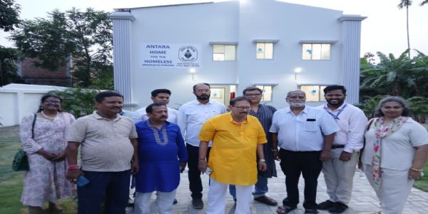 গৃহহীন মানসিক ভারসাম্যহীন মানুষের আশ্রয় বারুইপুরে