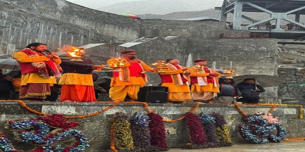 কেদারনাথে ফের গঙ্গা আরতি