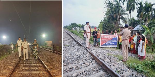রেলওয়ে ট্র্যকে নিরাপত্তাজনিত নজরদারি বৃদ্ধি আরপিএফ-এর, ট্রেনে উদ্ধার আগ্নেয়াস্ত্র