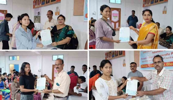মেধাবী ও অসুস্থদের চিকিৎসায় মুখ্যমন্ত্রী ত্রাণ তহবিলের চেক বণ্টন