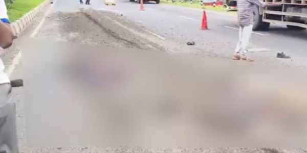 হাইওয়ে মেরামতের সময় ছুটে এল ট্যাঙ্কার, বেলাগাভিতে ৩ শ্রমিকের মৃত্যু