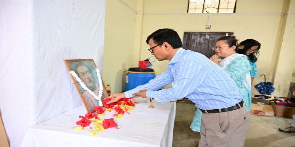 হাফলঙে সরকারি উদ্যোগে উদযাপিত কলাগুরু বিষ্ণুপ্রসাদ রাভার মৃত্যুবার্ষিকী