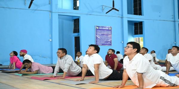 ডিমা হাসাওয়ে উদযাপিত একাদশ আন্তর্জাতিক যোগ দিবস