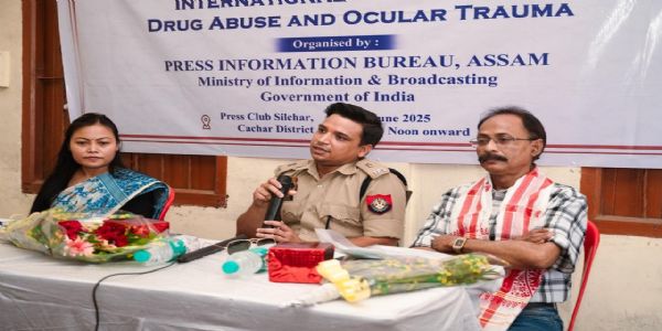 মাদকের বিরুদ্ধে সমাজকে সম্মিলিতভাবে রুখে দাঁড়ানোর ডাক কাছাড়ের এএসপি রজত পালের