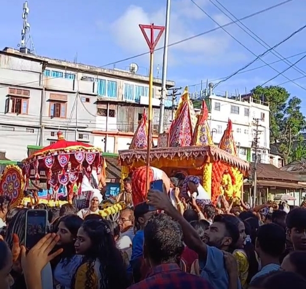 হাফলঙে পালিত রথযাত্রা