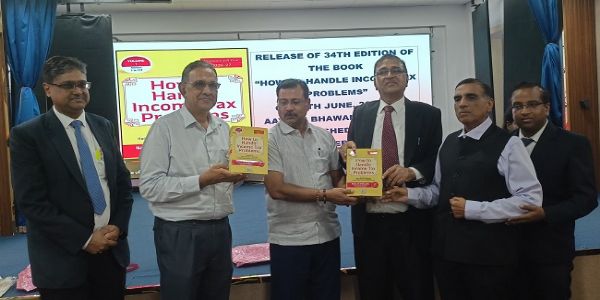 প্রকাশিত হল নারায়ণ জৈনের হাউ টু হ্যান্ডেল ইনকাম ট্যাক্স প্রবলেমস বইয়ের ৩৪–তম সংস্করণ