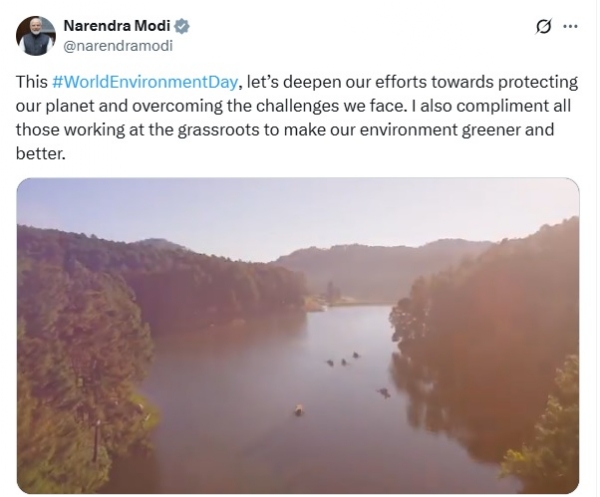 বসুন্ধরাকে রক্ষার অঙ্গীকার জানিয়ে পরিবেশ দিবসের শুভেচ্ছা প্রধানমন্ত্রীর