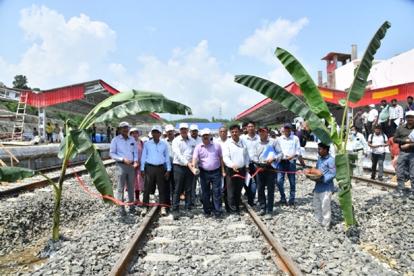 হরতকি-সাইরং সেকশনের সিআরএস পরিদর্শন