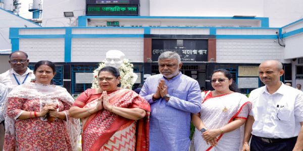 কেওড়াতলা মহাশ্মশানে জাতীয় চিকিৎসক দিবস পালন