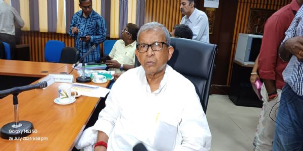 রাজ্যের বন্যা পরিস্থিতি নিয়ে কেন্দ্রীয় নীতির বিরুদ্ধে তোপ দাগলেন মানস ভুঁইয়া