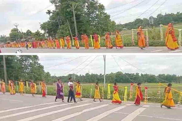 কাবেরি কাঁধে ভোলে-ব্যোমের পুণ্যার্থীকুল