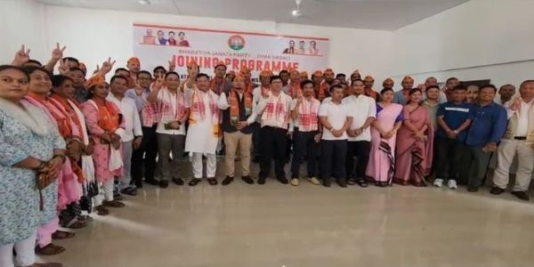 আপ-এর পর ডিমা হাসাও জেলায় এবার অস্তিত্বহীন তৃণমূল কংগ্রেস, বিজেপিতে বিলীন মমতার দল