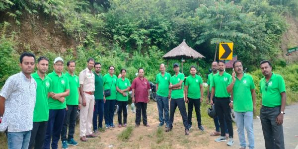 সবুজ ও সজীব ঊনকোটি গড়তে বৃক্ষরোপণ কর্মসূচি