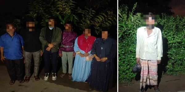 শ্রীভূমির সীমান্ত দিয়ে বাংলাদেশে পুশব্যাক আরও সাত অবৈধ অনুপ্রবেশকারীকে