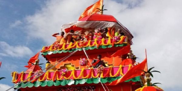 উল্টো রথে মাসির বাড়ি থেকে ফিরলেন ভগবান জগন্নাথ