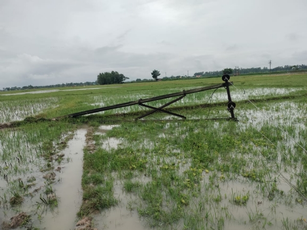 দুর্যোগে হুগলির বিস্তীর্ণ অংশ বিদ্যুৎ সংযোগবিহীন