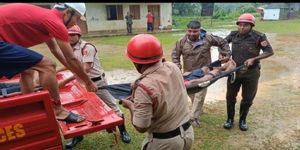 প্রাকৃতিক দুর্যোগ মোকাবিলায় ত্রিপুরায় মহড়া অনুষ্ঠিত