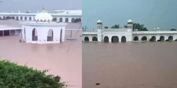 পাকিস্তানে বন্যায় হাহাকার, জলের নিচে তলিয়ে কর্তারপুর সাহিব