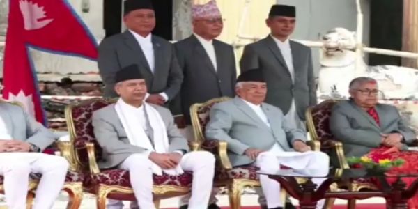 নেপালে অন্তর্বর্তী সরকারের মন্ত্রিসভার সম্প্রসারণ, শপথ নিলেন তিন মন্ত্রী
